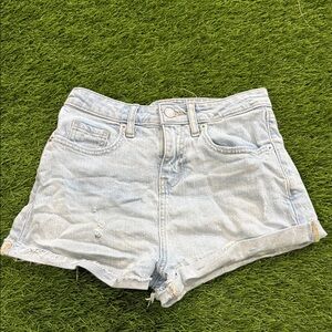 Wild Fable High-Rise Rolled Cuff Jean Shorts